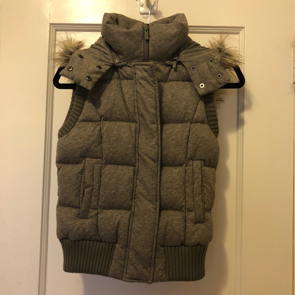 BCBGmaxaria duck down puff vest